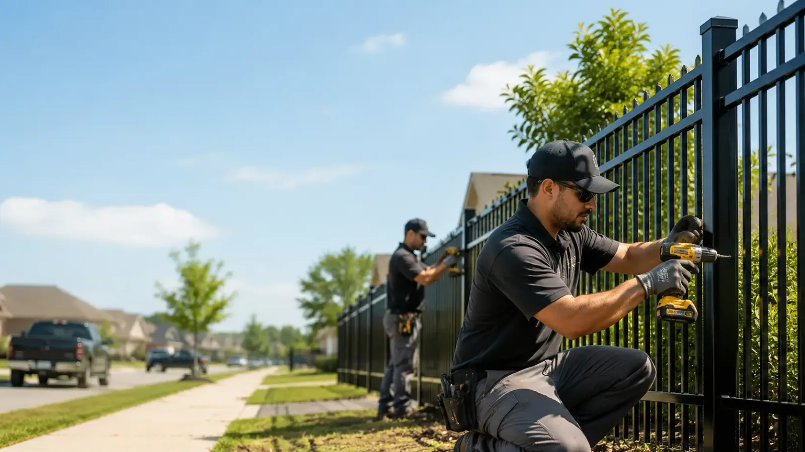 Metal Fence Installation in Matador, TX
